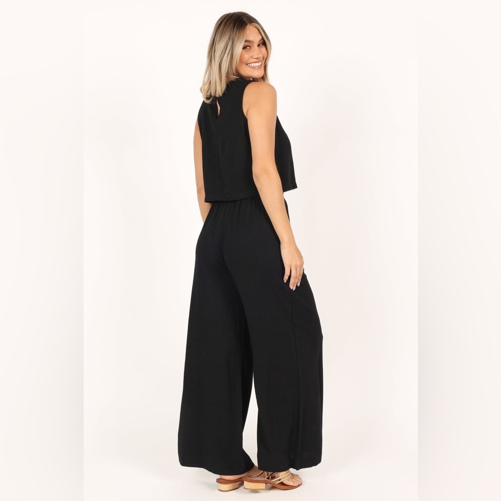 Petal & Pup Marnie Top and Wide-Leg Linen  Pants - Picture 4 of 12